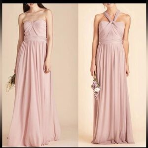 NWT Birdy Grey Chicky Convertible Dress in Mesh Rose Quartz